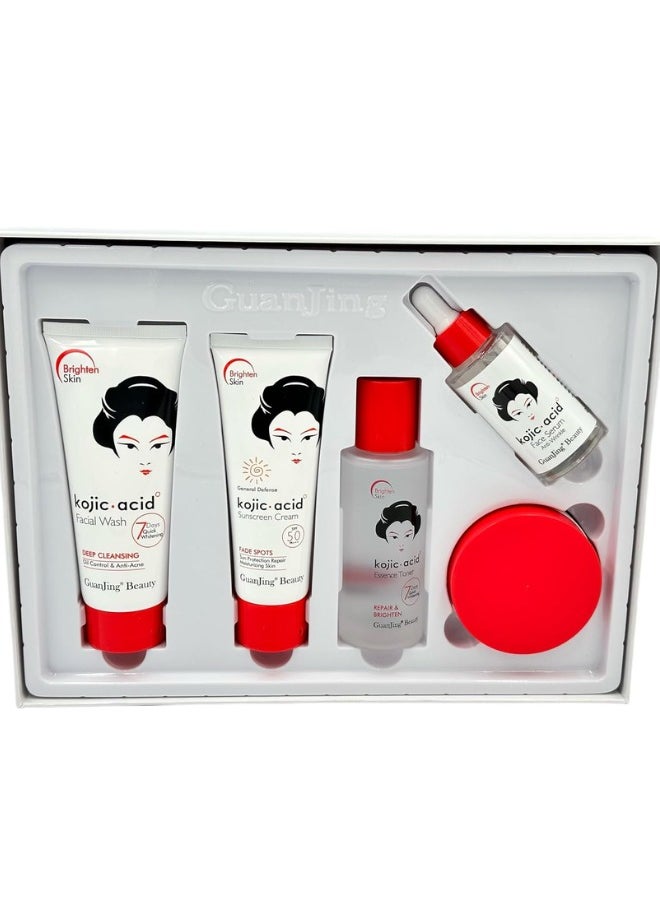 Kojic Acid Anti Aging Skin Care Set Kit