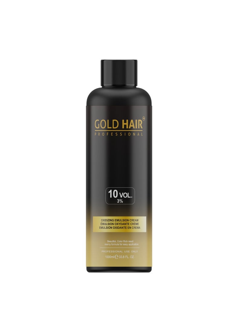 Gold Hair Developer 3%-10vol 1000ml