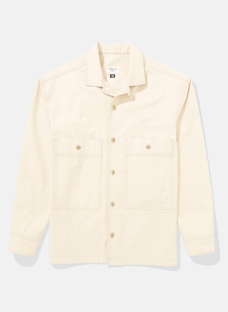 AE Utility Shirt Jacket