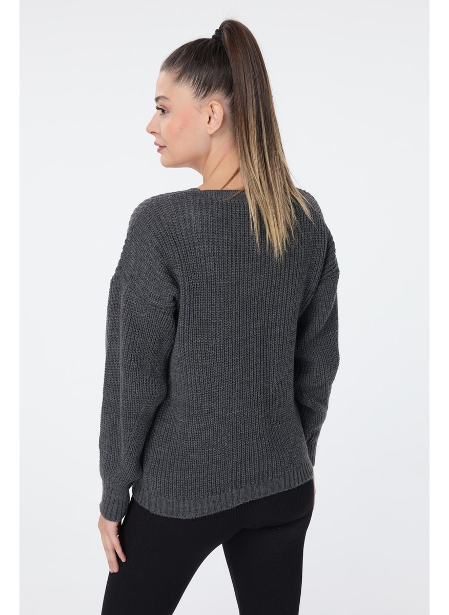 23705-ANTHRACITE Knitwear Cardigan