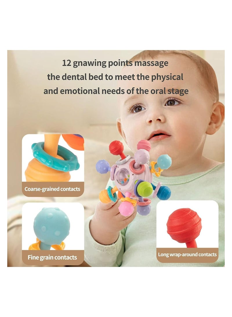 Baby Teething Toys, Silicon Ball Shape Children's Tooth Toys for Children