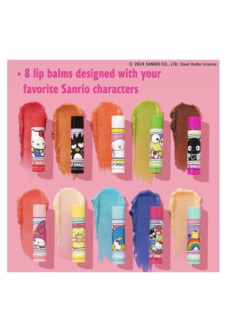 Lip Smacker Sanrio Hello Kitty and Friends 8-Piece Flavored Lip Balm