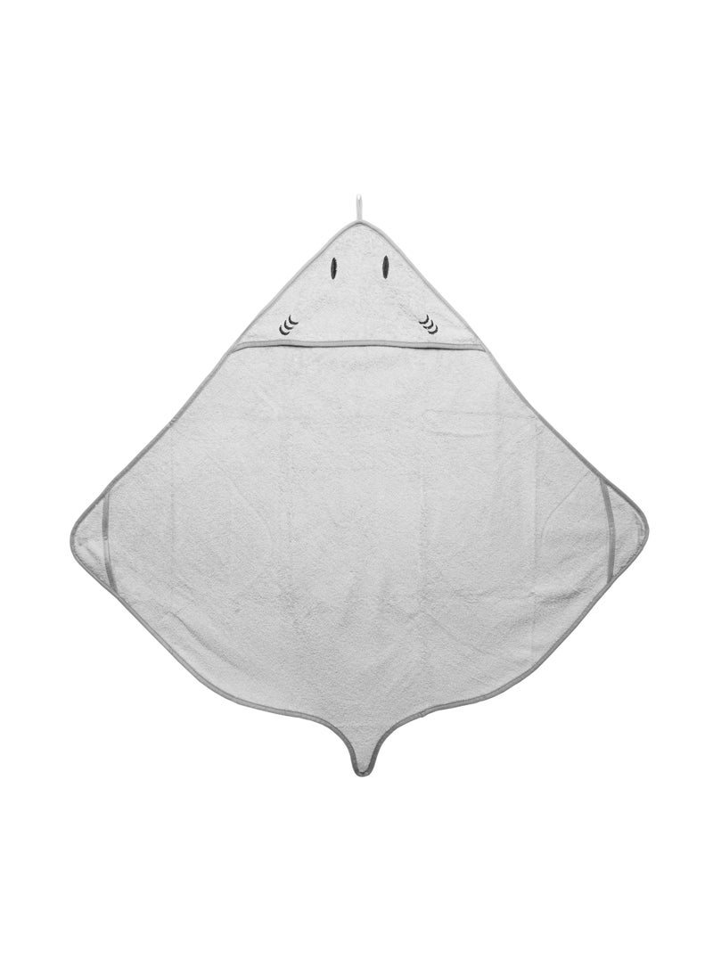 Ubbi - Hooded Towel Gray