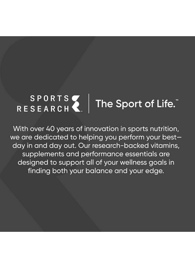 Sports Research Whey Protein Isolate - Sports Nutrition Protein Powder 25g per Scoop - 2lb Bag Whey Protein - Dutch Chocolate Bulk Protein Powder, 25 Servings