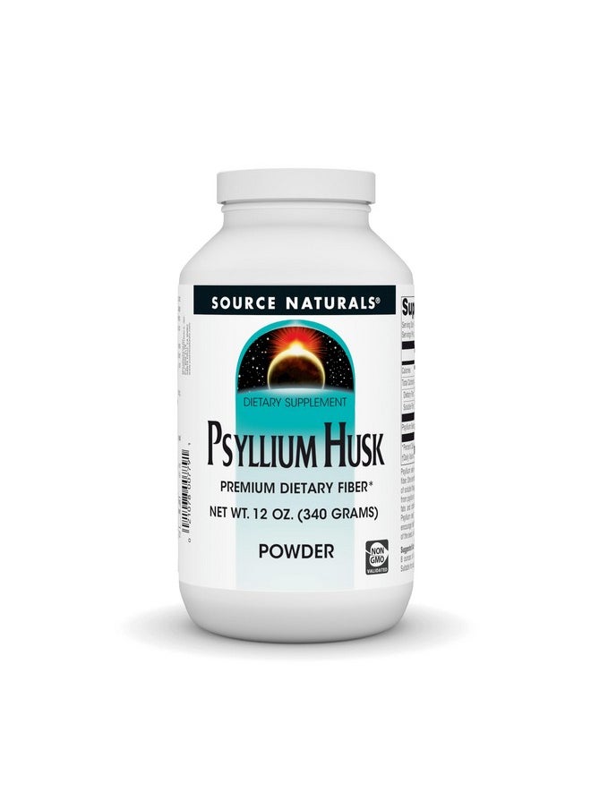 Psyllium Husk Powder, 12 oz