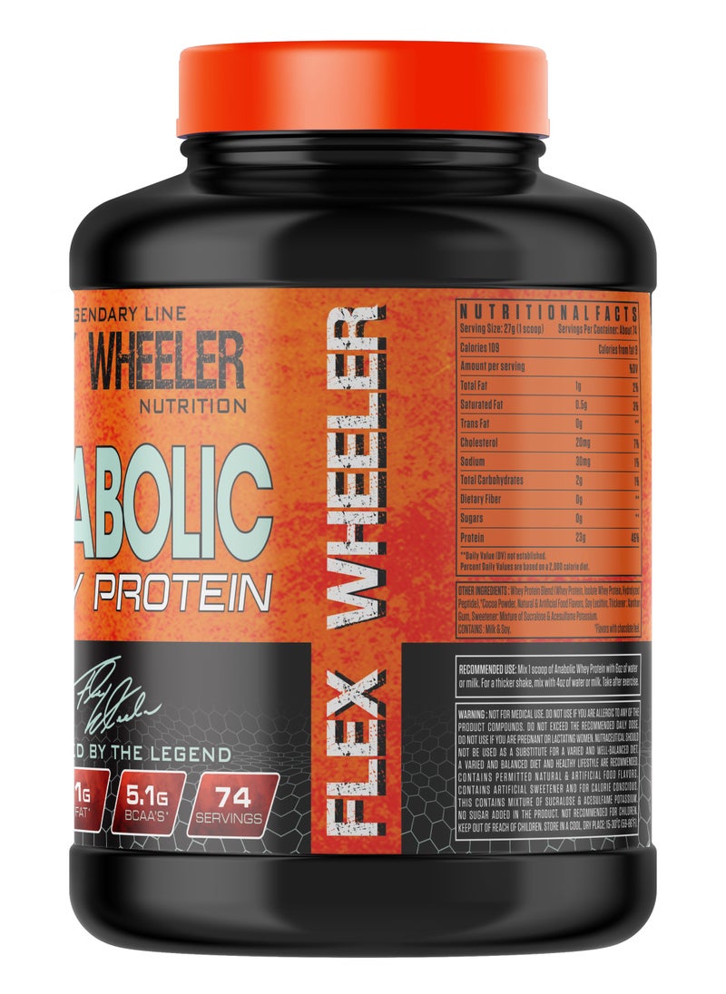 Legendary Anabolic Whey Protein 4.4 lbs - High-Quality Muscle Growth & Recovery Support (Rainbow Cake)