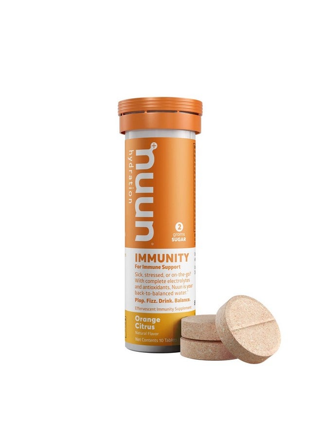 NUUN Nuun Immunity Orange Citrus 10ct Tube, 10 CT