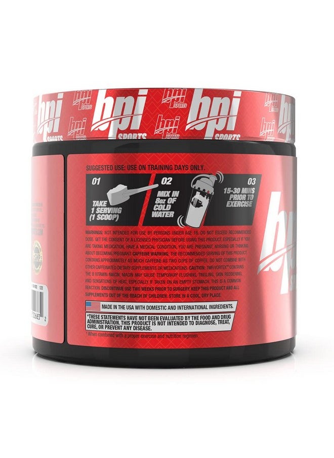 BPI Sports 1.M.R Vortex Pre Workout Powder, Non Habit Forming, Sustained Energy & Nitric Oxide Booster, Power Juice, 5.3 Ounce