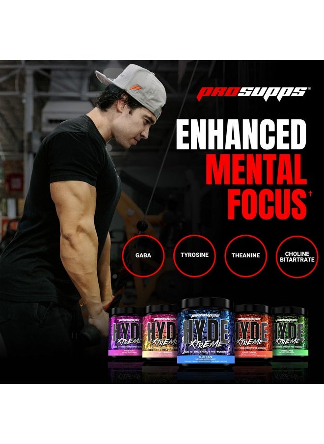 PROSUPPS® Mr. Hyde® Xtreme Pre-Workout Powder Energy Drink - Intense Sustained Energy, Pumps & Focus with Beta Alanine, Creatine & Nitrosigine, (30 Servings, Watermelon Rush)