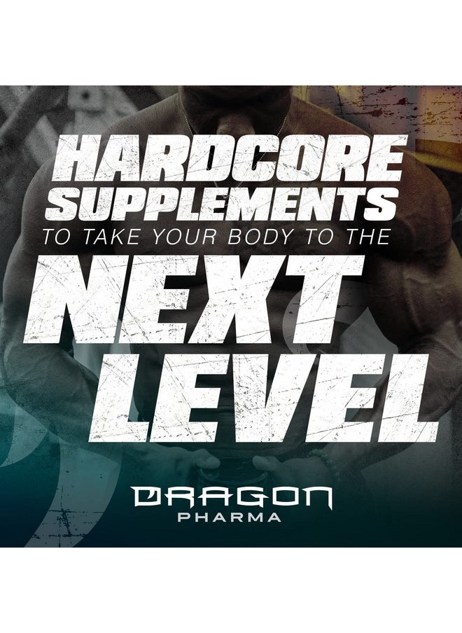 DRAGON PHARMA Venom Extreme Potency Pre-Workout, Laser Sharp Focus + Energy, Intense Performance, Proven Ingredients for Enhanced Vasodilation & Endurance (40 Servings, White Dragon)