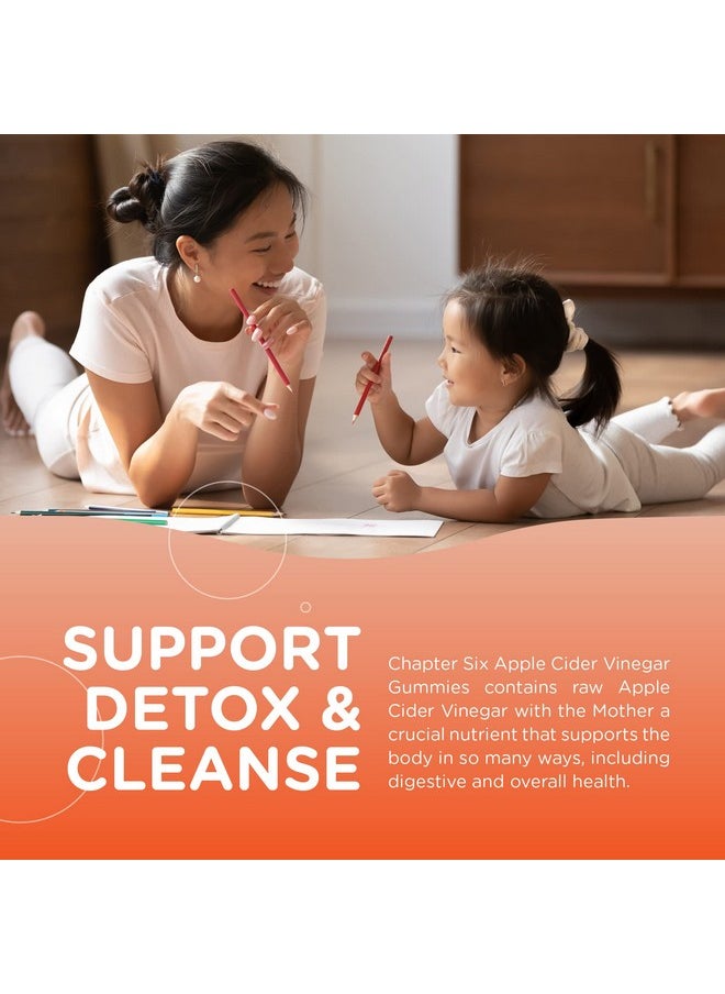 Zahler - Apple Cider Vinegar Gummies Kosher & Delicious ACV for Women Men Raw with The Mother Detox Support Cleanse Gut Health Metabolism 60 Flavored