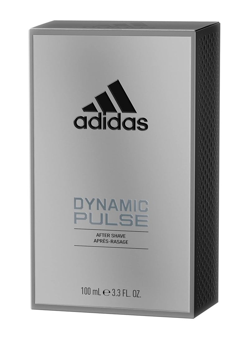 Dynamic Pulse Aftershave 3.3 fl oz (Pack of 1), Notes of Mint, Apple, and Wood, Men's Fragrance, Long Lasting, Sporty Fragrance, Travel Size 3.3 fl ozFluid Ounce