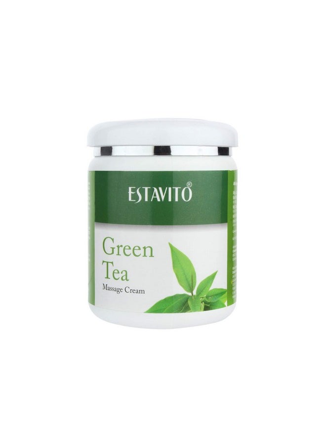 Green Tea Massage Cream 500Ml | Fades Away Blemishes And Impurities | All Skin Types.