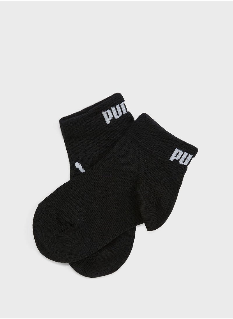 3 Pack Kids Quarter Socks