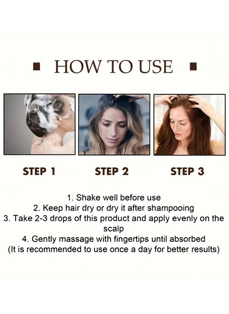 1pcs Dense Hair Essence Moisturizing Hair Firming Hair Conditioner for Hair Root Dense Hairline Essence