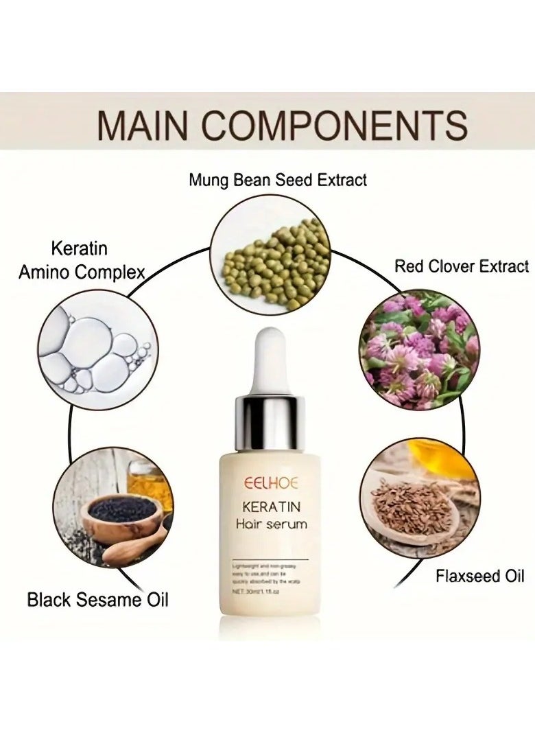 1pcs Dense Hair Essence Moisturizing Hair Firming Hair Conditioner for Hair Root Dense Hairline Essence