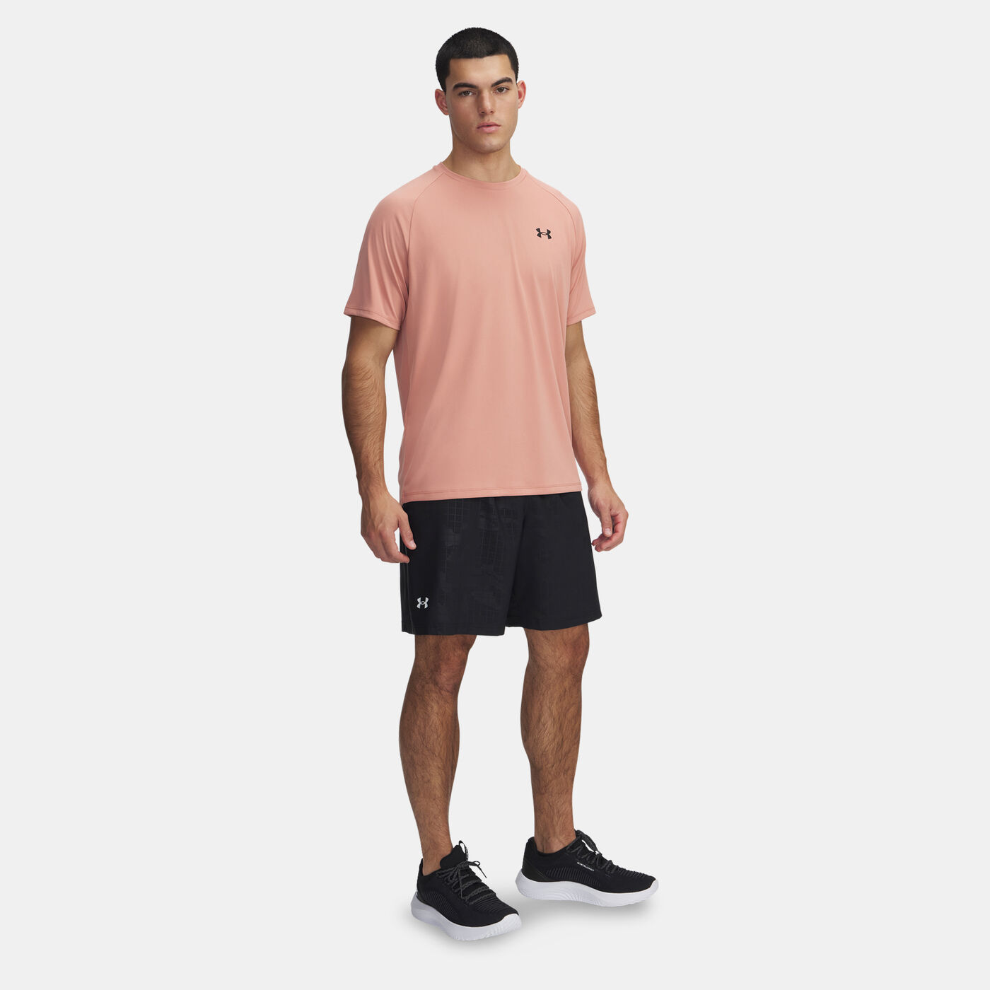 Men's UA Tech Woven Emboss Training Shorts