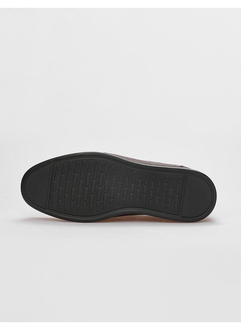 Leather Brown Men's Casual Shoes