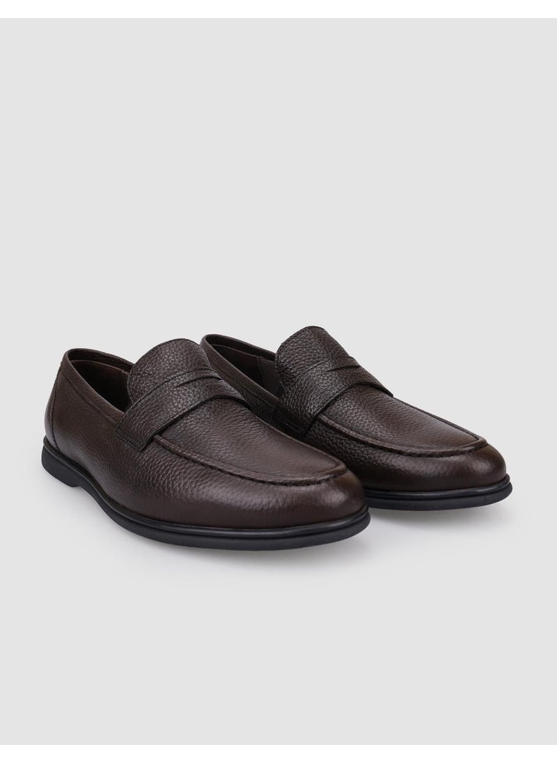 Bulutmod Leather Brown Men's Casual Shoes