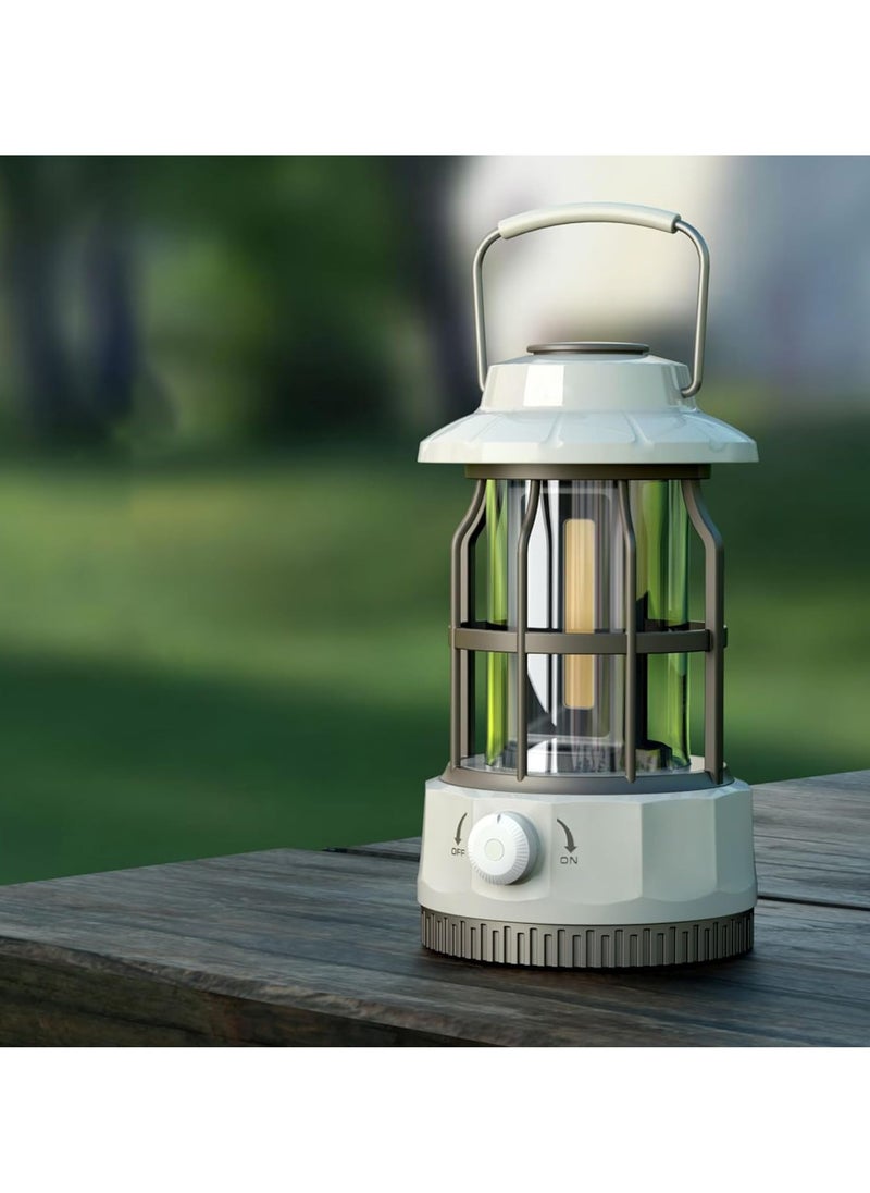 LED Camping Lantern with USB Recharge and Stepless Dimmer – Waterproof Light for Fishing, Hiking & Outdoor Emergencies