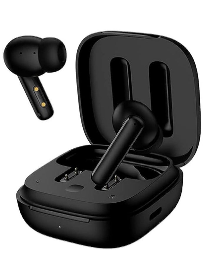 T13 ANC Bluetooth Earphones Active Noise Cancelling Wireless Earbuds Bluetooth 5.3 Stereo Bass in Ear Earphones 4 Mics Clear Calls 30H Playtime 2hr Charge Black