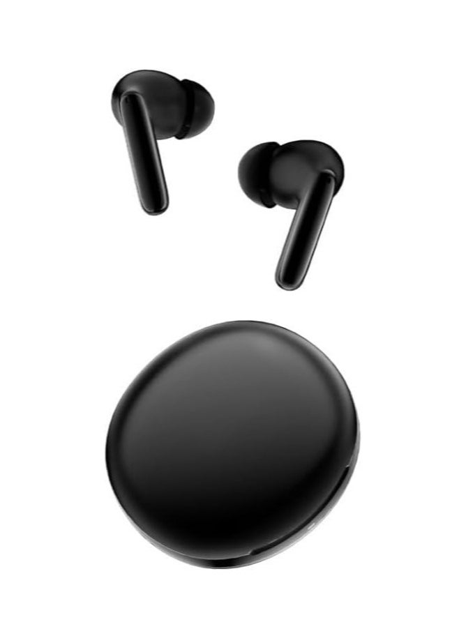 T13 ANC 2 Truly Wireless ANC Earbuds With Noice Cancellation Against 25 km/h of Wind 30 Hours Long Battery Life 5.3 Bluetooth Multipoint & Stable Connection & Sensitive Touch Control - Black