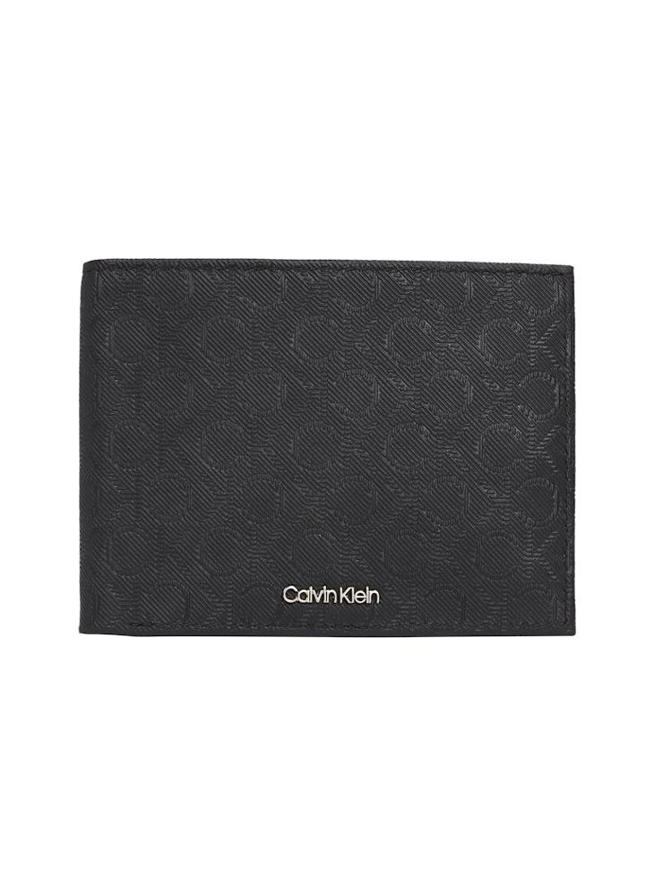 Monogram Detail Bifold Wallet