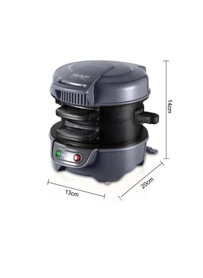 Electric Sandwich Maker, Mini Burger Grill, Non-Stick Toaster,