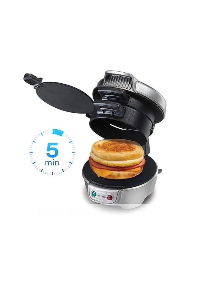 Electric Sandwich Maker, Mini Burger Grill, Non-Stick Toaster,