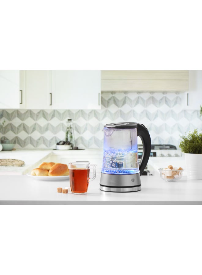 Wahg Electric Kettle 1.7 L 2200 W S7098 Silver/Clear/Black