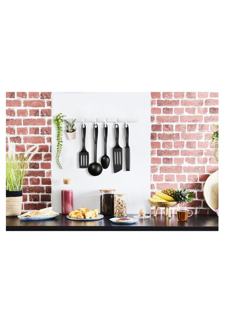 Bienvenue Set Of 5 Heat Resistant Kitchen Tools