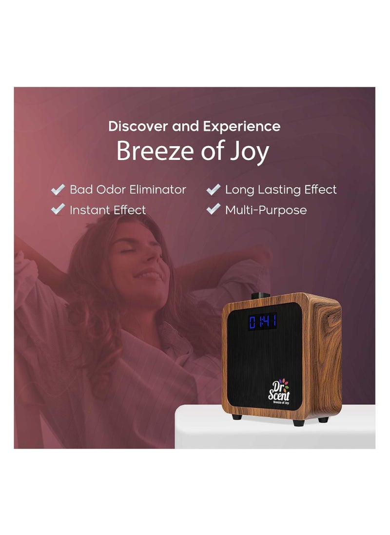 Dr Scent Breeze of Joy Dr Scent Essential Oil Diffuser Fragrance Machine Wood (Small)