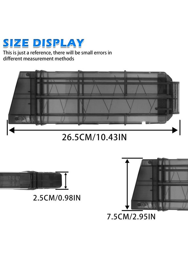 4 Pack 12-Darts Quick Reload Clips Compatible For Nerf Ultra Series Magazine Toy Gun