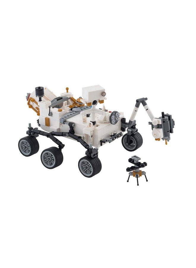 Officially Licensed Nasa Mars Rover Perseverance Model Kit, Toy Car Building Blocks, Stem Kits, Space Gifts For Adults Or Kids 6 +, Compatible With Lego And Other Major Brands, 603 Pieces