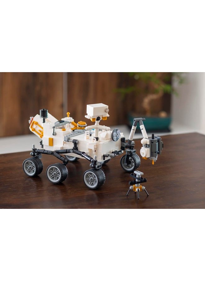 Officially Licensed Nasa Mars Rover Perseverance Model Kit, Toy Car Building Blocks, Stem Kits, Space Gifts For Adults Or Kids 6 +, Compatible With Lego And Other Major Brands, 603 Pieces