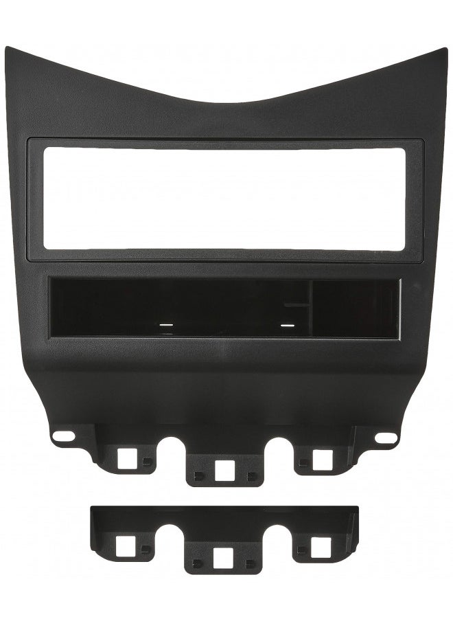 Scosche HA1573B Compatible with 2003-07 Honda Accord DIN w/Pocket Dash Kit Black; Lower Dash Kit Black