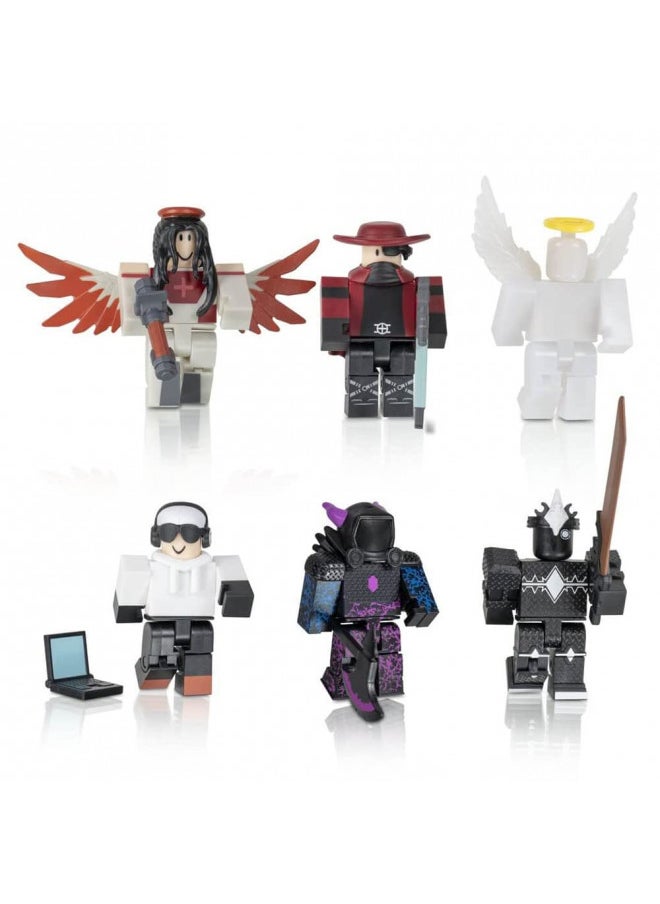 Roblox Action Collection - Tower Defense Simulator: Cyber City Six Figure Pack [Includes Exclusive Virtual Item]