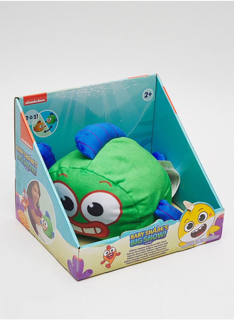 Nickelodeon-Baby Shark Reversible Plush Green Color