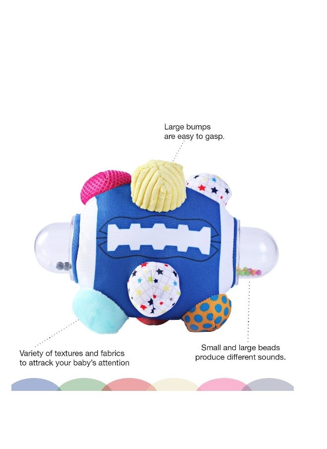 Developmental Bumpy Ball Toy Newborn Baby Infant Toys 0-36 Months Brain Development Toy for Kids Help Develop Motor Skills and Brain Nerves for 0-36 Months Boys and Girls