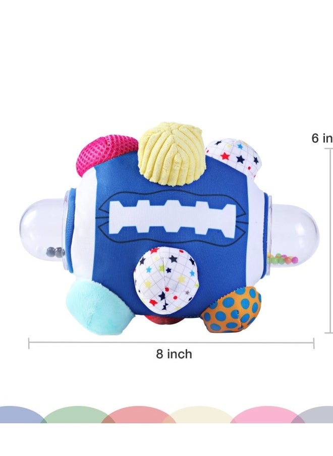 Developmental Bumpy Ball Toy Newborn Baby Infant Toys 0-36 Months Brain Development Toy for Kids Help Develop Motor Skills and Brain Nerves for 0-36 Months Boys and Girls