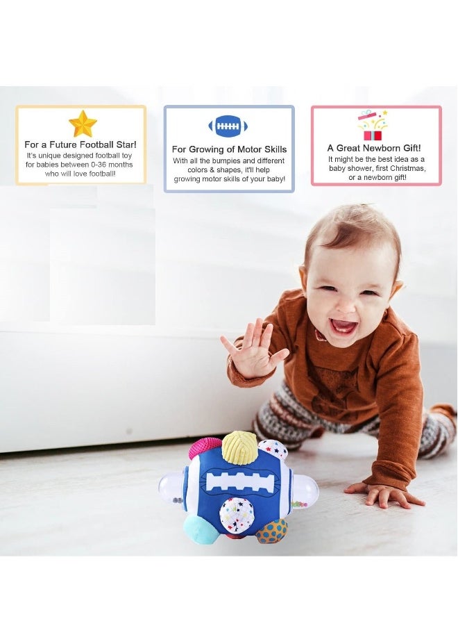 Developmental Bumpy Ball Toy Newborn Baby Infant Toys 0-36 Months Brain Development Toy for Kids Help Develop Motor Skills and Brain Nerves for 0-36 Months Boys and Girls