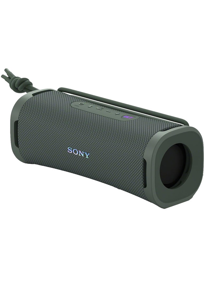 ULT Field 1 Wireless Ultra Portable Bluetooth Compact Speaker, IP67 Waterproof, Dustproof, Shockproof with Enhanced Bass, 12 Hour Battery and Detachable Strap, UAE Model, 2024 Forest Grey