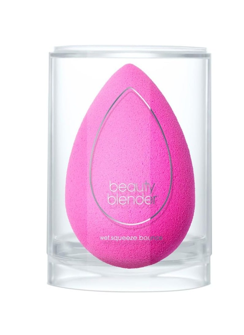 Beautyblender® | Original Pink Beauty Blender Makeup Sponge, Super-Soft Foam Easily Blends Foundations, Powders & Creams, Made in USA, Reusable, Washable, Streak Free Application, Vegan, Cruelty Free