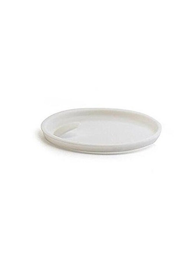 6Pcs 8 Oz 250Ml 250G White Plastic Cosmetic Jars With Inner Liners And Dome Lids Refillable Make-Up Containers Pot Case For Scrubs Oils Salves Creams Lip Balm Lotions Nail Accessories