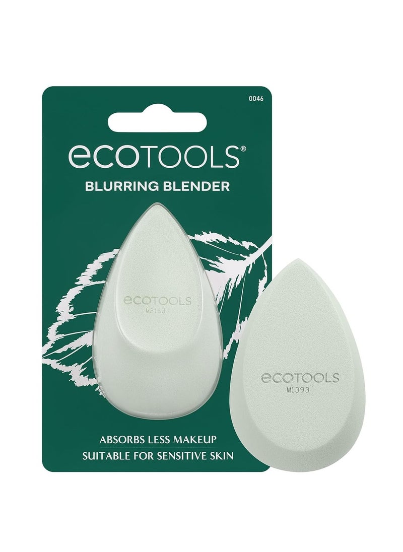 EcoTools Blurring Blender Makeup Sponge, Makeup Blending Sponge For Blurred Skin, For Liquid & Cream Foundation, Eco Friendly & Latex Free, Cruelty-Free & Vegan 1 Count