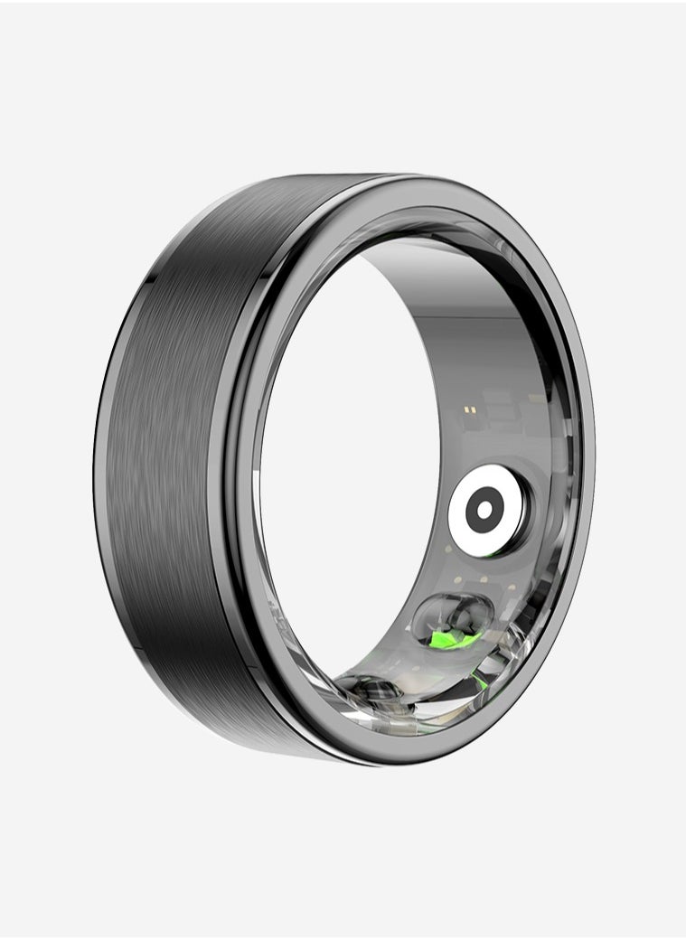 Ravoz Halo Ring RZ01 | Smart Ring | Sahra Black |  Size 8