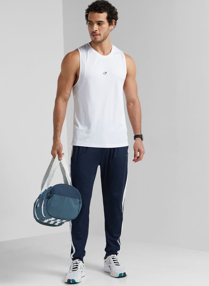 Slim Fit Training Joggers Navy Blue