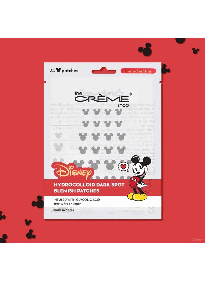 Mickey Mouse Hydrocolloid Acne Patches | Infused With Glycolic Acid (3 Pack)