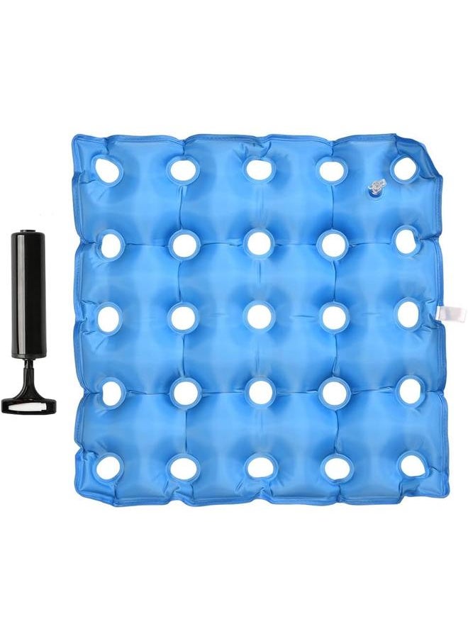 bluejw Waffle Cushion for Pressure Sores Chair - Bed Sore Cushions for Butt for Elderly - Pressure Sore Cushions for Sitting in Recliner - Inflatable Seat Cushion for Pressure Relief