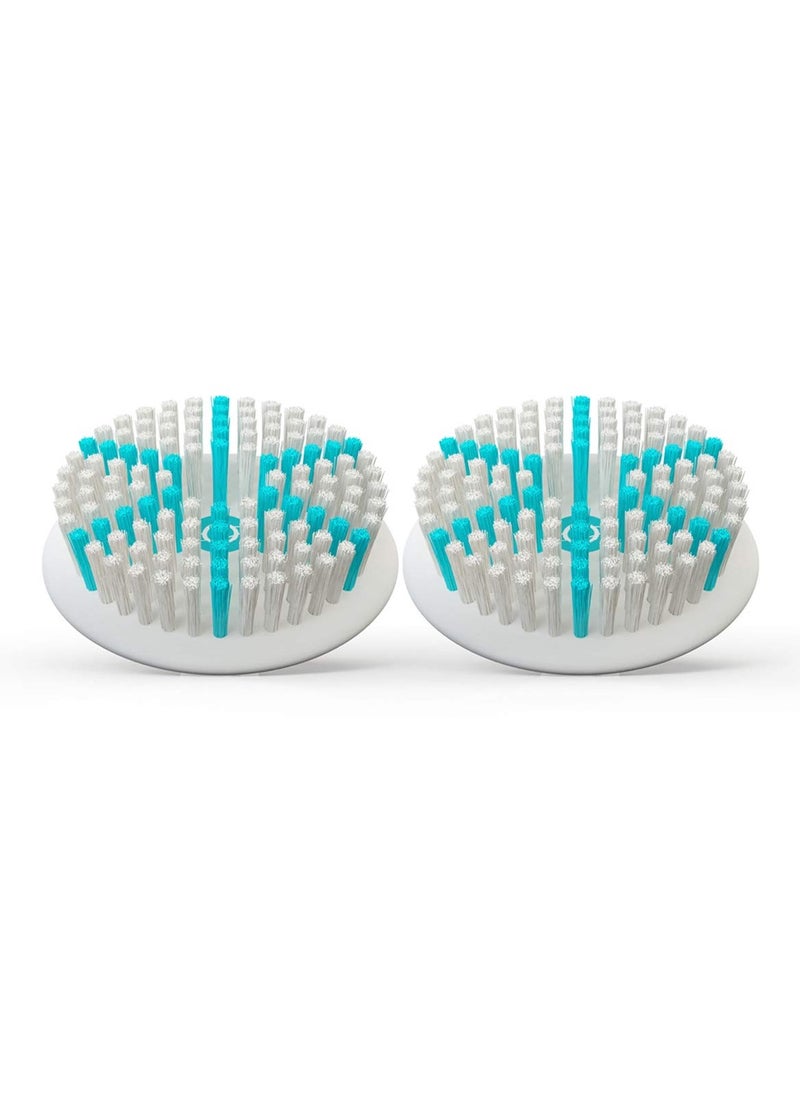 TAO Clean Replacement Daily Care Brush Heads, Replacement Heads (2 Heads) – Daily Care Brush Replacement Heads for the TAO Clean Electric Face Cleansing Brush and Cleaning Station